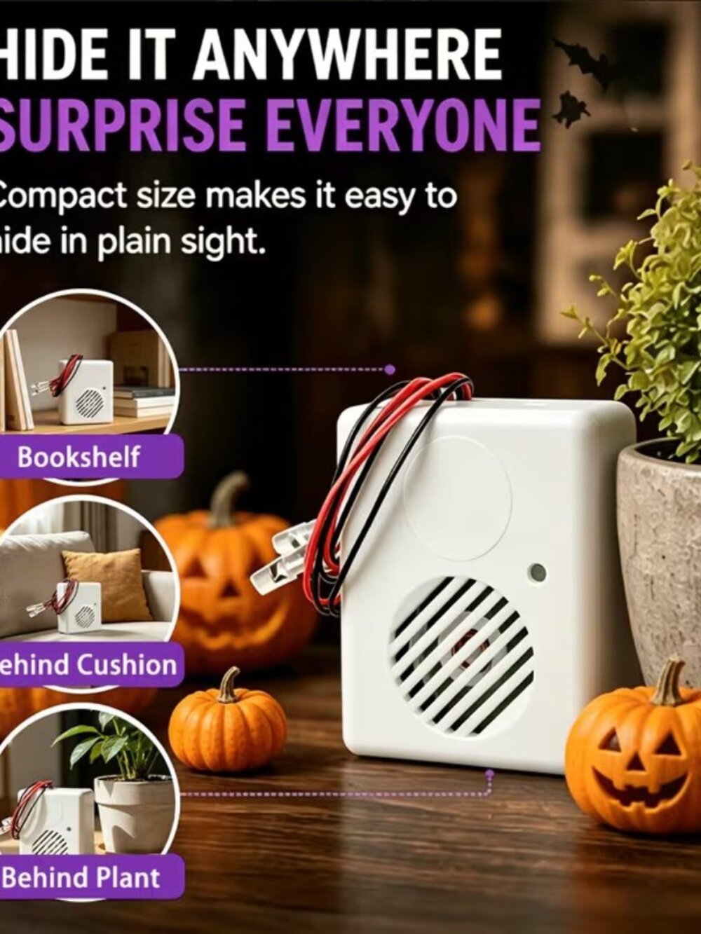 Halloween Gothic Horror Prank Noise Toy, Scary And Terrifying Sounds
